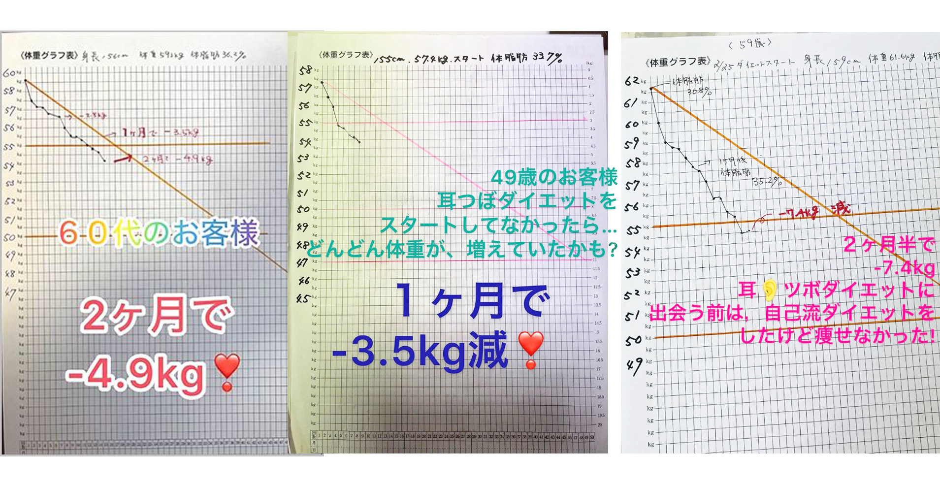 ダイエットグラフ